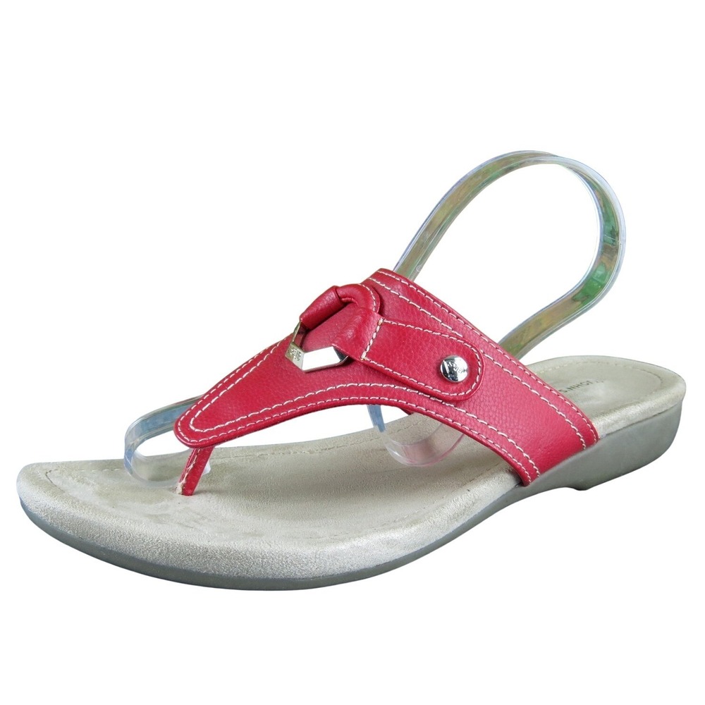 St. John's Bay Women Zion Flip Flop Red Synthetic Sz 9.5 Medium Gently Used 2025